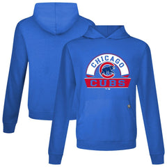 Chicago Cubs Levelwear Relay Banner Arch Pullover Hoodie - Royal