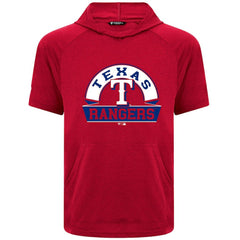 Texas Rangers Levelwear Phase Banner Arch Hoodie T-Shirt - Red