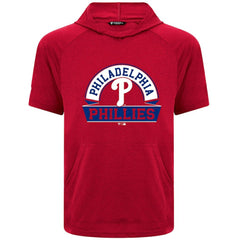 Philadelphia Phillies Levelwear Phase Banner Arch Hoodie T-Shirt - Red