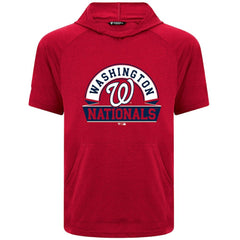 Washington Nationals Levelwear Phase Banner Arch Hoodie T-Shirt - Red