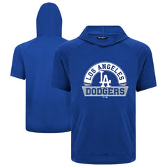 Los Angeles Dodgers Levelwear Phase Banner Arch Hoodie T-Shirt - Royal