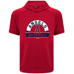 Los Angeles Angels Levelwear Phase Banner Arch Hoodie T-Shirt - Red