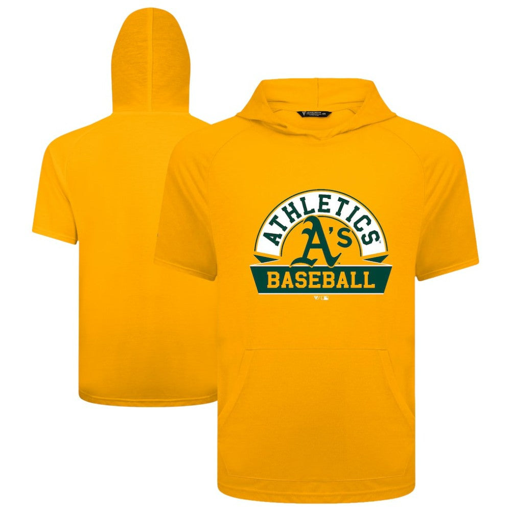Athletics Levelwear Phase Banner Arch Hoodie T-Shirt - Gold