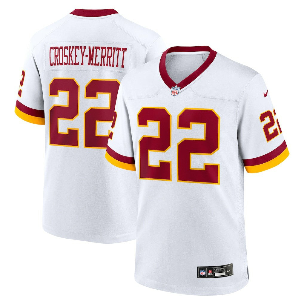 Jacory Croskey-Merritt Washington Commanders Game Super Bowl Era Jersey - White | Nike cheap