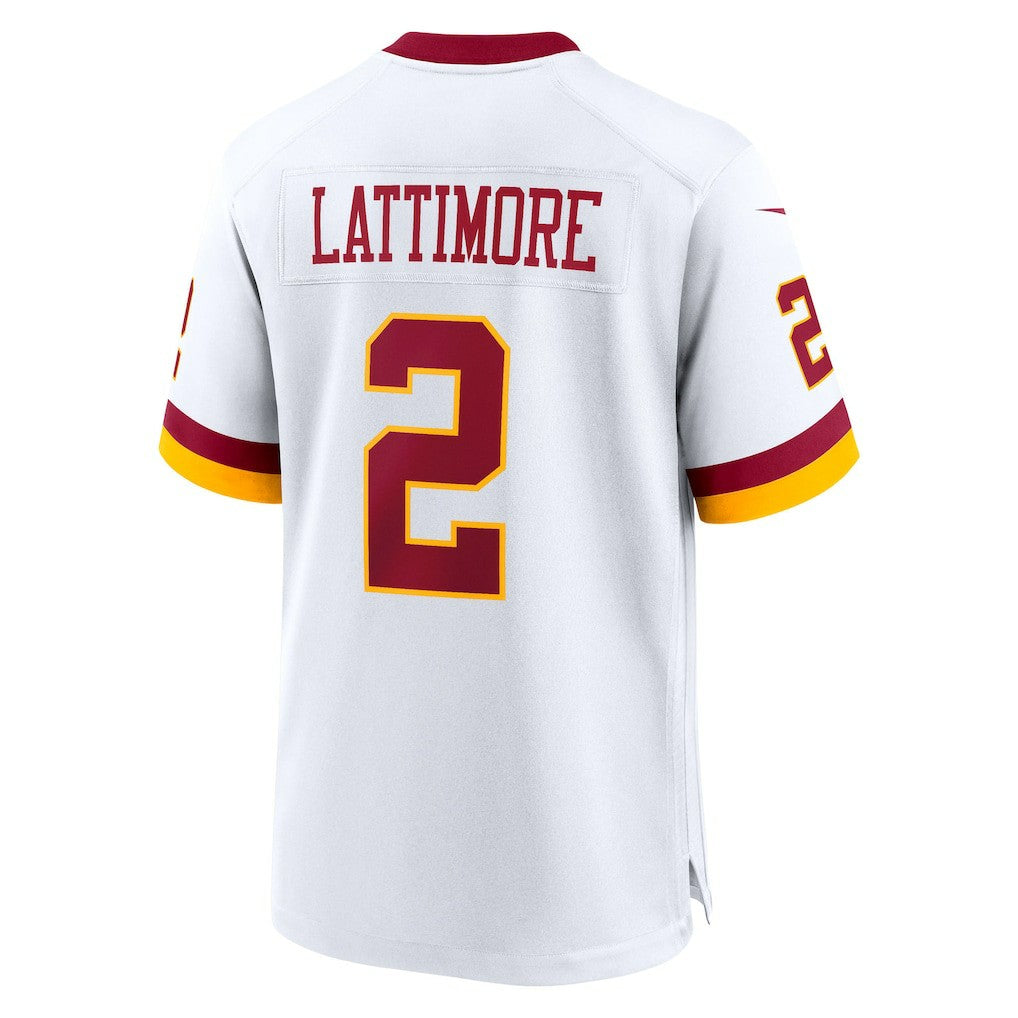 Marshon Lattimore Washington Commanders Game Super Bowl Era Jersey - White | Nike for sale