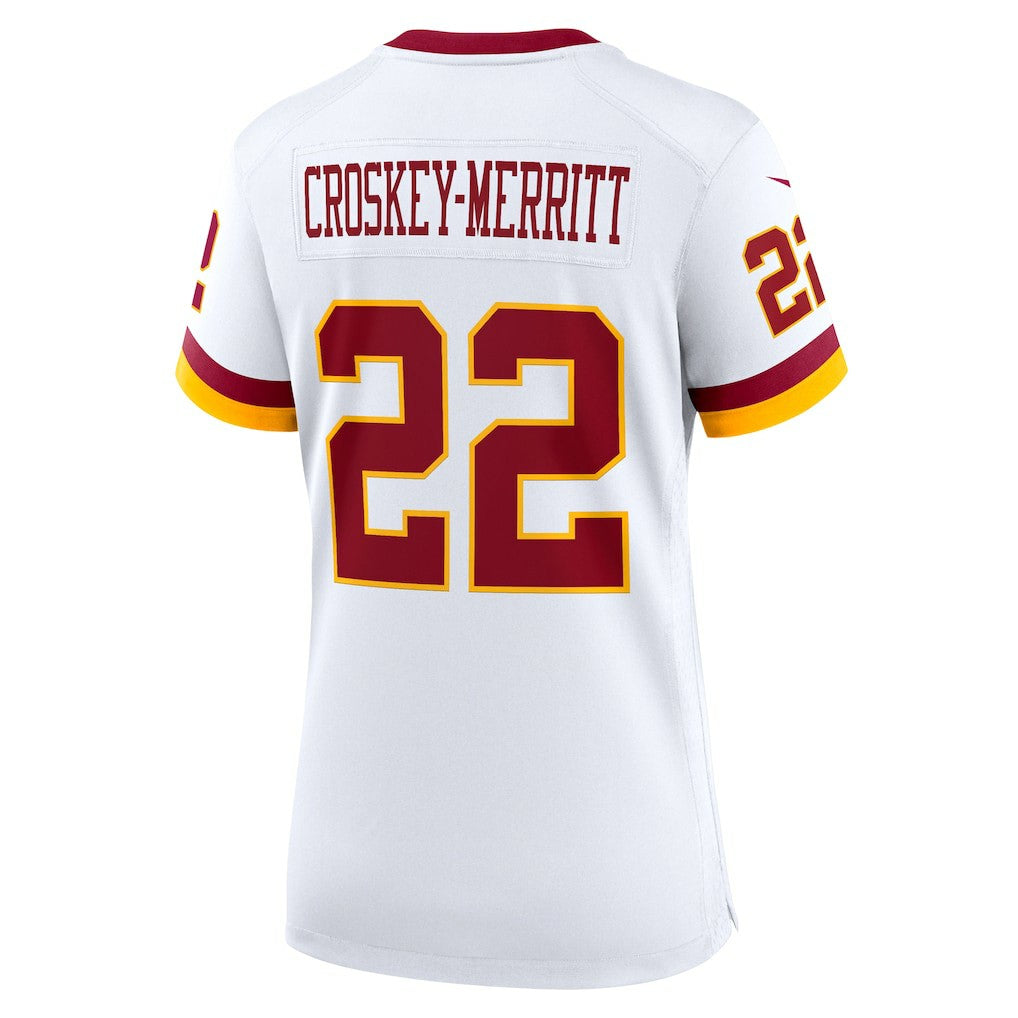 Jacory Croskey-Merritt Washington Commanders Women's Game Super Bowl Era Jersey - White | Nike online
