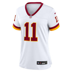Luke McCaffrey Washington Commanders Women's Game Super Bowl Era Jersey - White | Nike discount