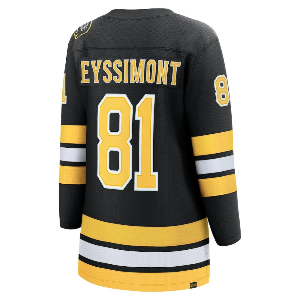 Michael Eyssimont Boston Bruins Fanatics Women's Home Breakaway Player Jersey Black