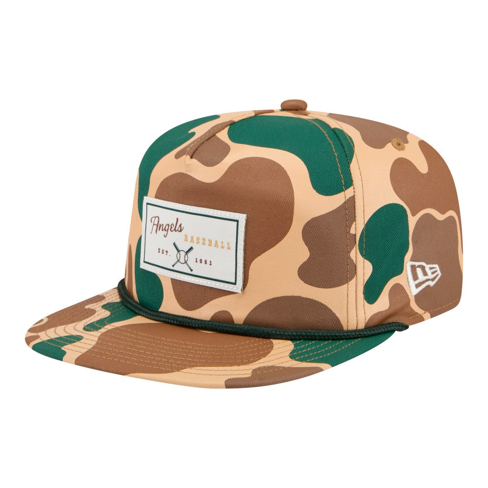Los Angeles Angels Duck 19TWENTY Adjustable Hat - Camo | New Era