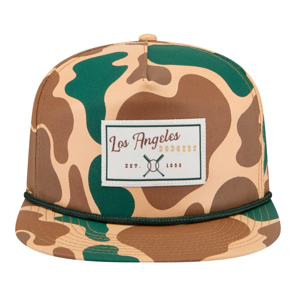 Los Angeles Dodgers Duck 19TWENTY Adjustable Hat - Camo | New Era