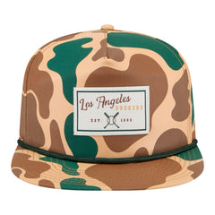 Los Angeles Dodgers Duck 19TWENTY Adjustable Hat - Camo | New Era