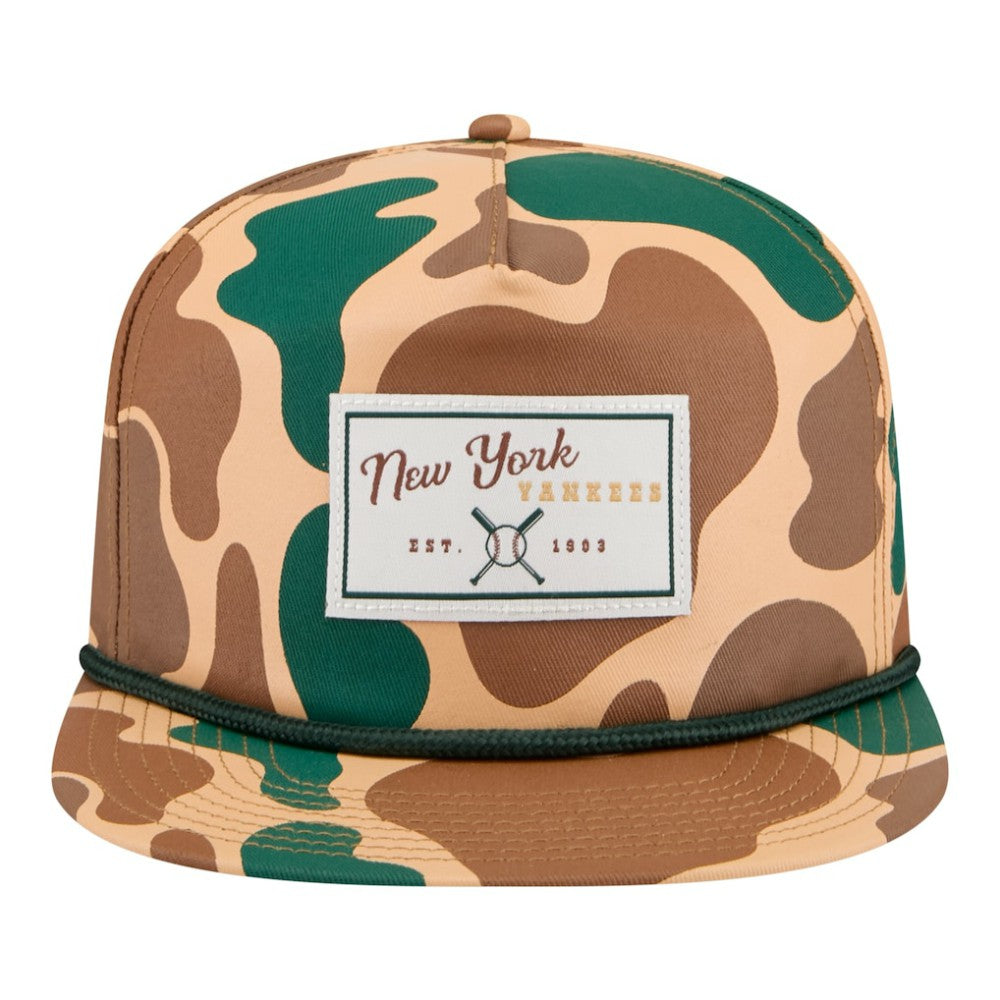 New York Yankees Duck 19TWENTY Adjustable Hat - Camo | New Era