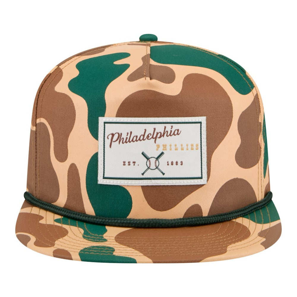 Philadelphia Phillies Duck 19TWENTY Adjustable Hat - Camo | New Era