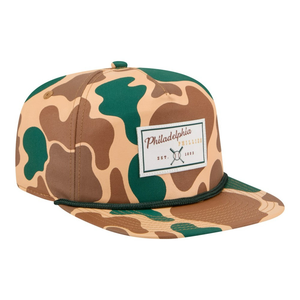 Philadelphia Phillies Duck 19TWENTY Adjustable Hat - Camo | New Era