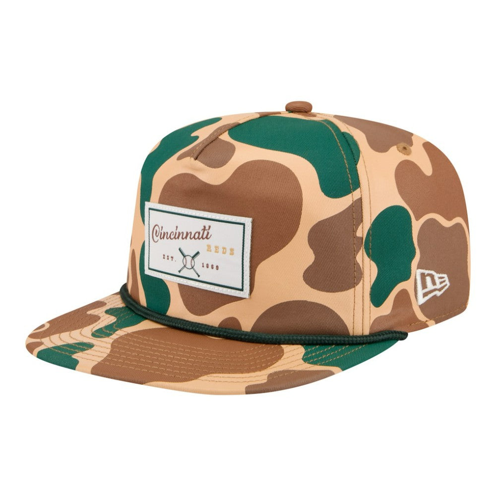 Cincinnati Reds Duck 19TWENTY Adjustable Hat - Camo | New Era