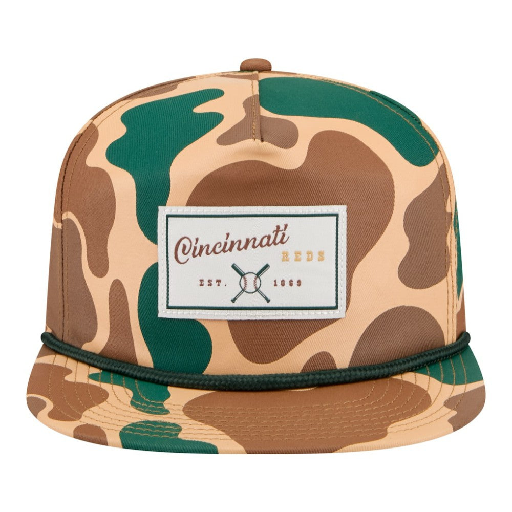 Cincinnati Reds Duck 19TWENTY Adjustable Hat - Camo | New Era