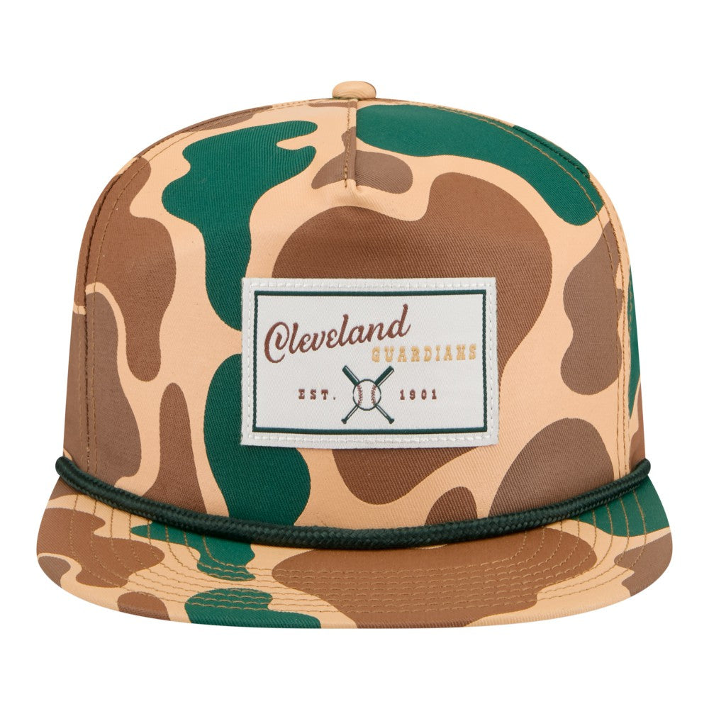 Cleveland Guardians Duck 19TWENTY Adjustable Hat - Camo | New Era