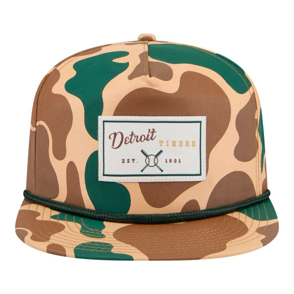 Detroit Tigers Duck 19TWENTY Adjustable Hat - Camo | New Era
