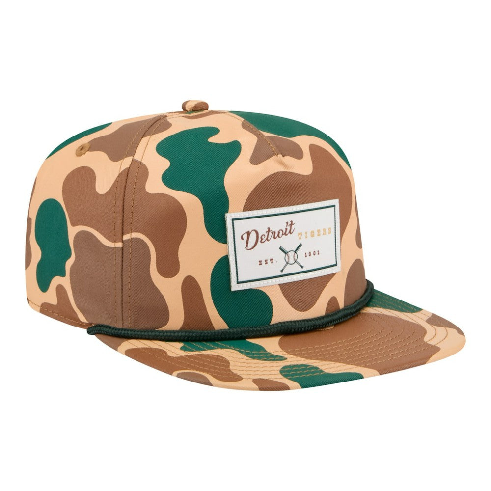 Detroit Tigers Duck 19TWENTY Adjustable Hat - Camo | New Era