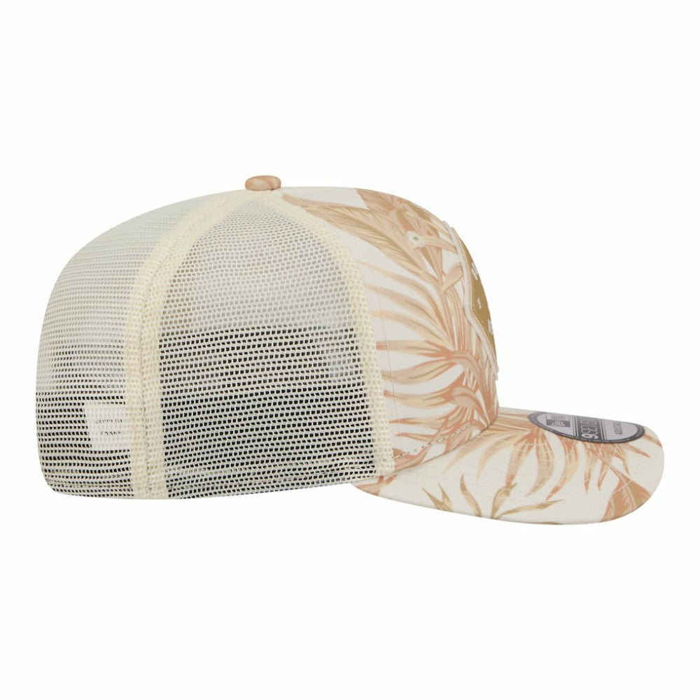Boston Red Sox Tonal Palm 9SEVENTY Adjustable Trucker Hat - Tan | New Era