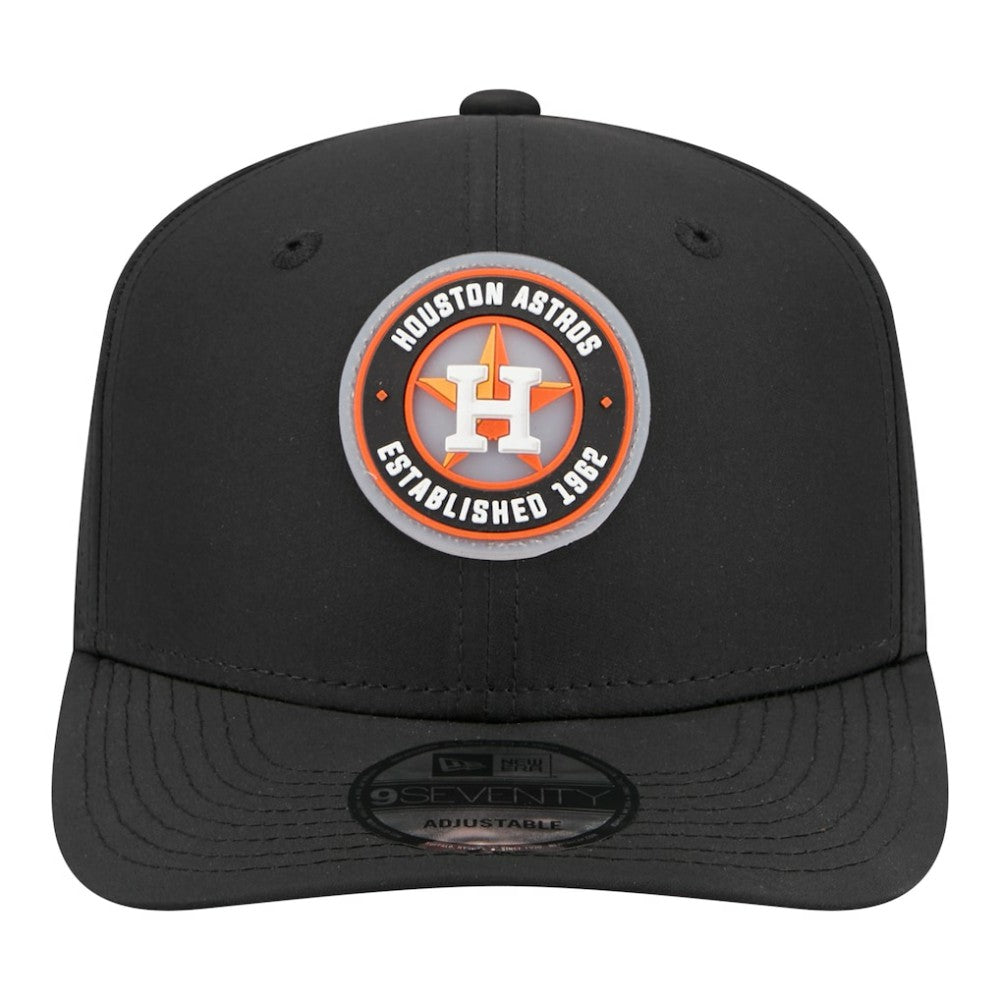 Houston Astros Circle 9SEVENTY Adjustable Hat - Black | New Era