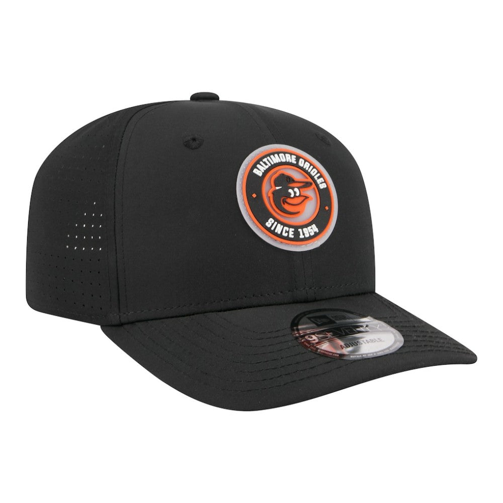 Baltimore Orioles Circle 9SEVENTY Adjustable Hat - Black | New Era