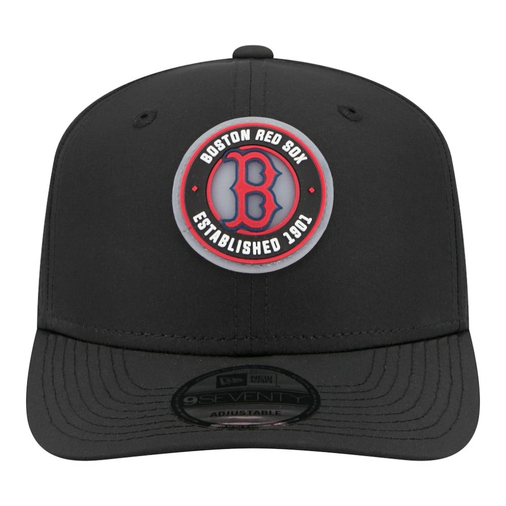 Boston Red Sox Circle 9SEVENTY Adjustable Hat - Black | New Era