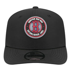 Boston Red Sox Circle 9SEVENTY Adjustable Hat - Black | New Era
