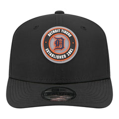 Detroit Tigers Circle 9SEVENTY Adjustable Hat - Black | New Era
