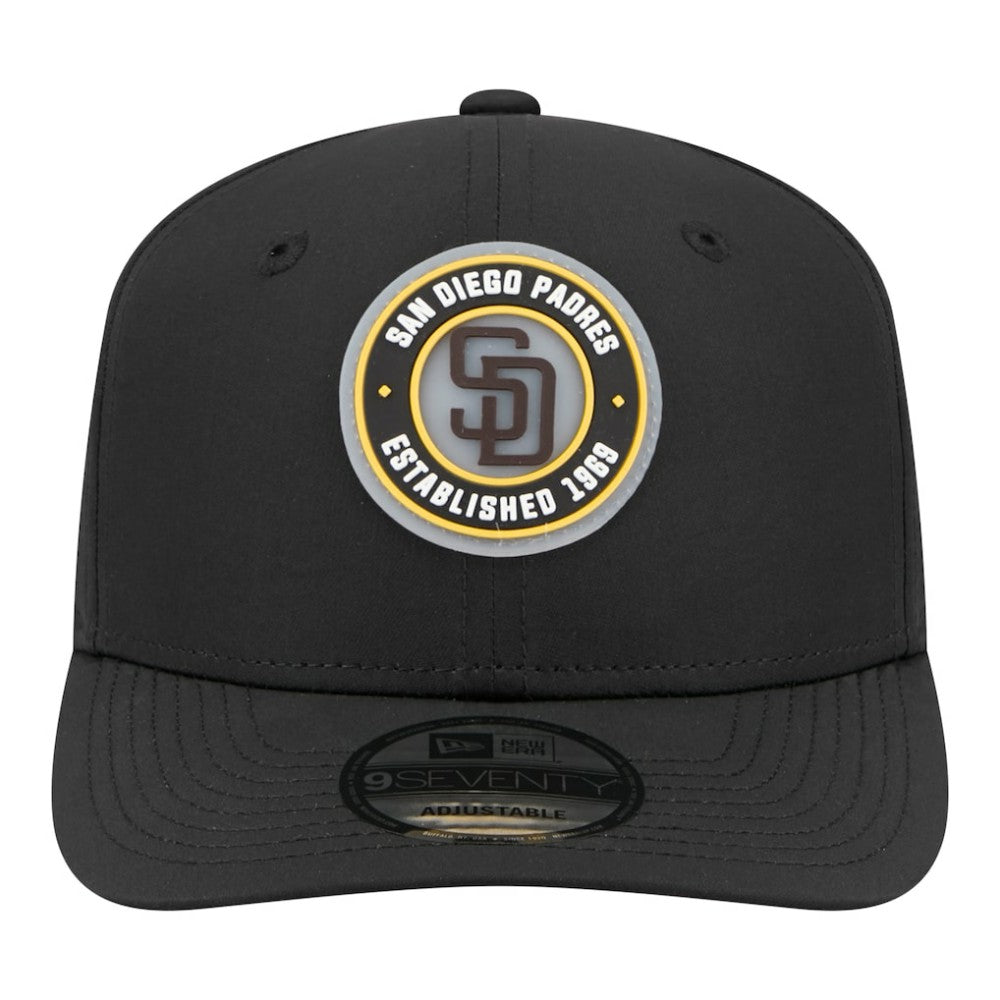 San Diego Padres Circle 9SEVENTY Adjustable Hat - Black | New Era