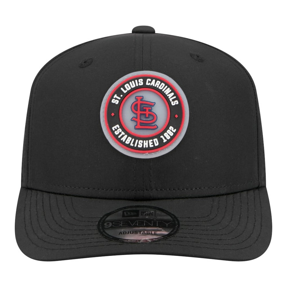 St. Louis Cardinals Circle 9SEVENTY Adjustable Hat - Black | New Era