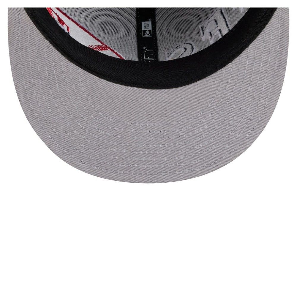 New York Yankees Stretched Two-Tone 9FIFTY Adjustable Hat - Gray/Navy | New Era