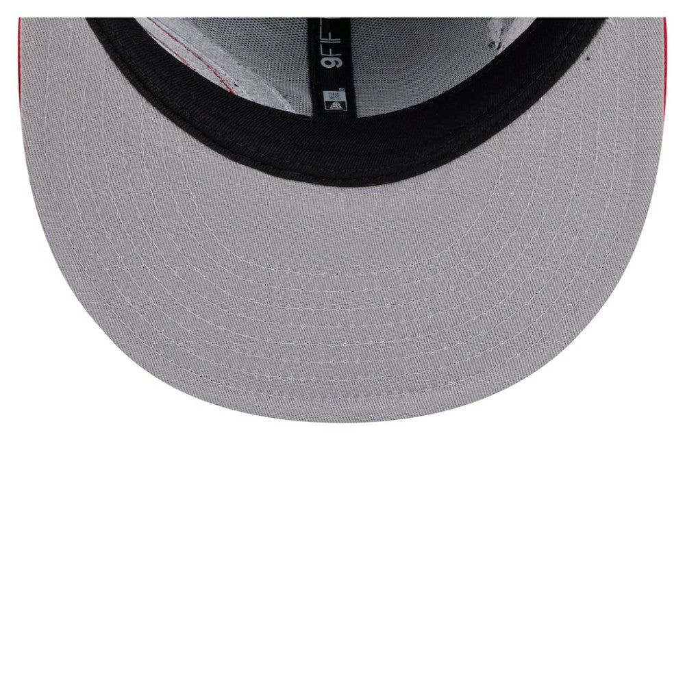 Chicago Cubs Stretched Two-Tone 9FIFTY Adjustable Hat - Royal/Red | New Era
