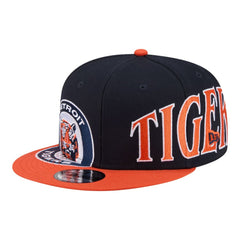Detroit Tigers Stretched Two-Tone 9FIFTY Adjustable Hat - Navy/Orange | New Era