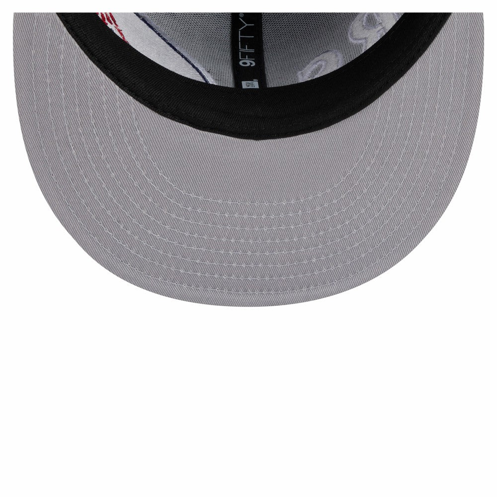 Los Angeles Dodgers Stretched Two-Tone 9FIFTY Adjustable Hat - Royal/Gray | New Era