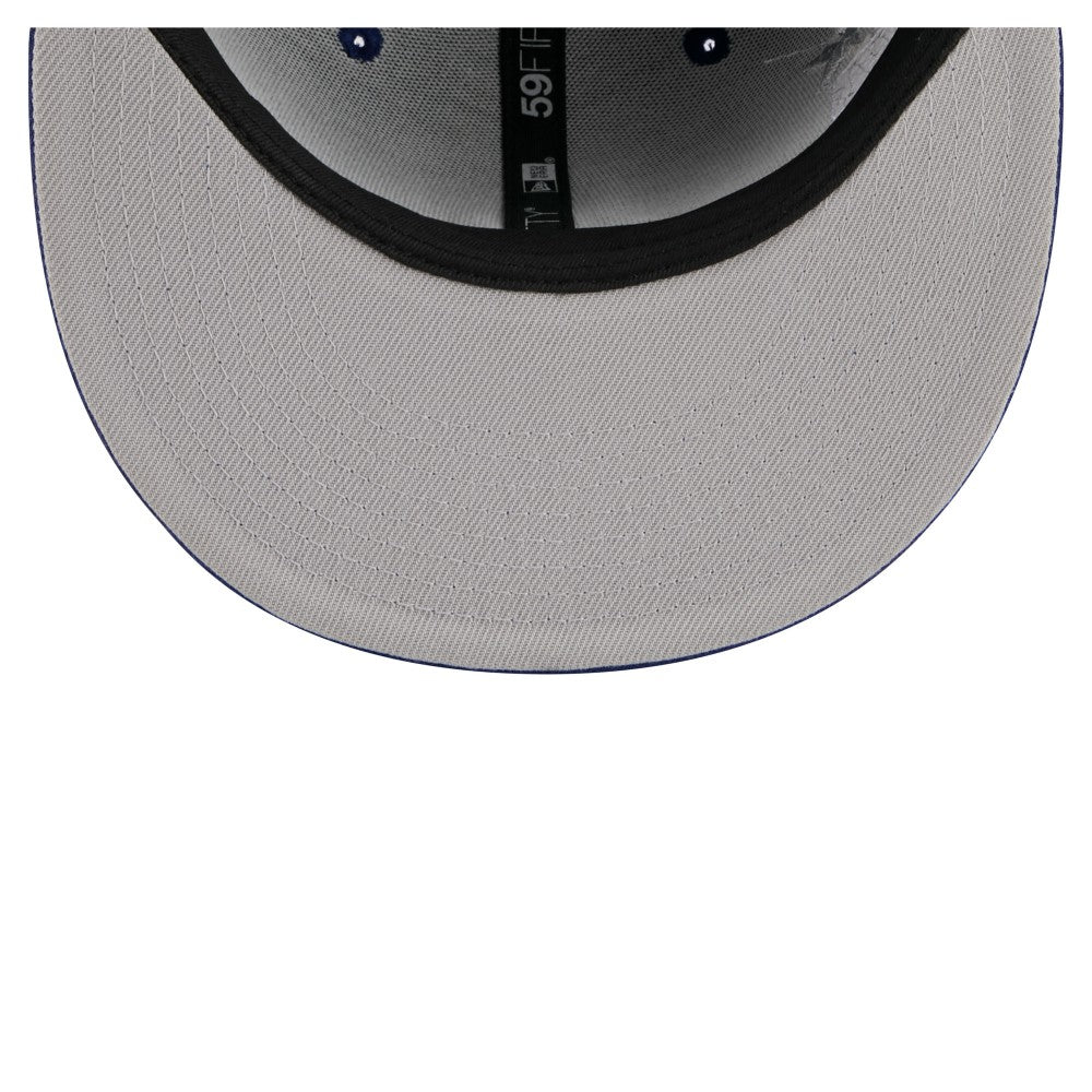 Los Angeles Dodgers City Patch 59FIFTY Fitted Hat - Royal | New Era