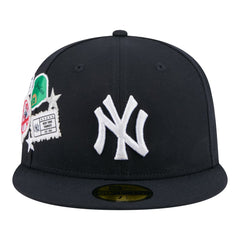 New York Yankees City Patch 59FIFTY Fitted Hat - Navy | New Era