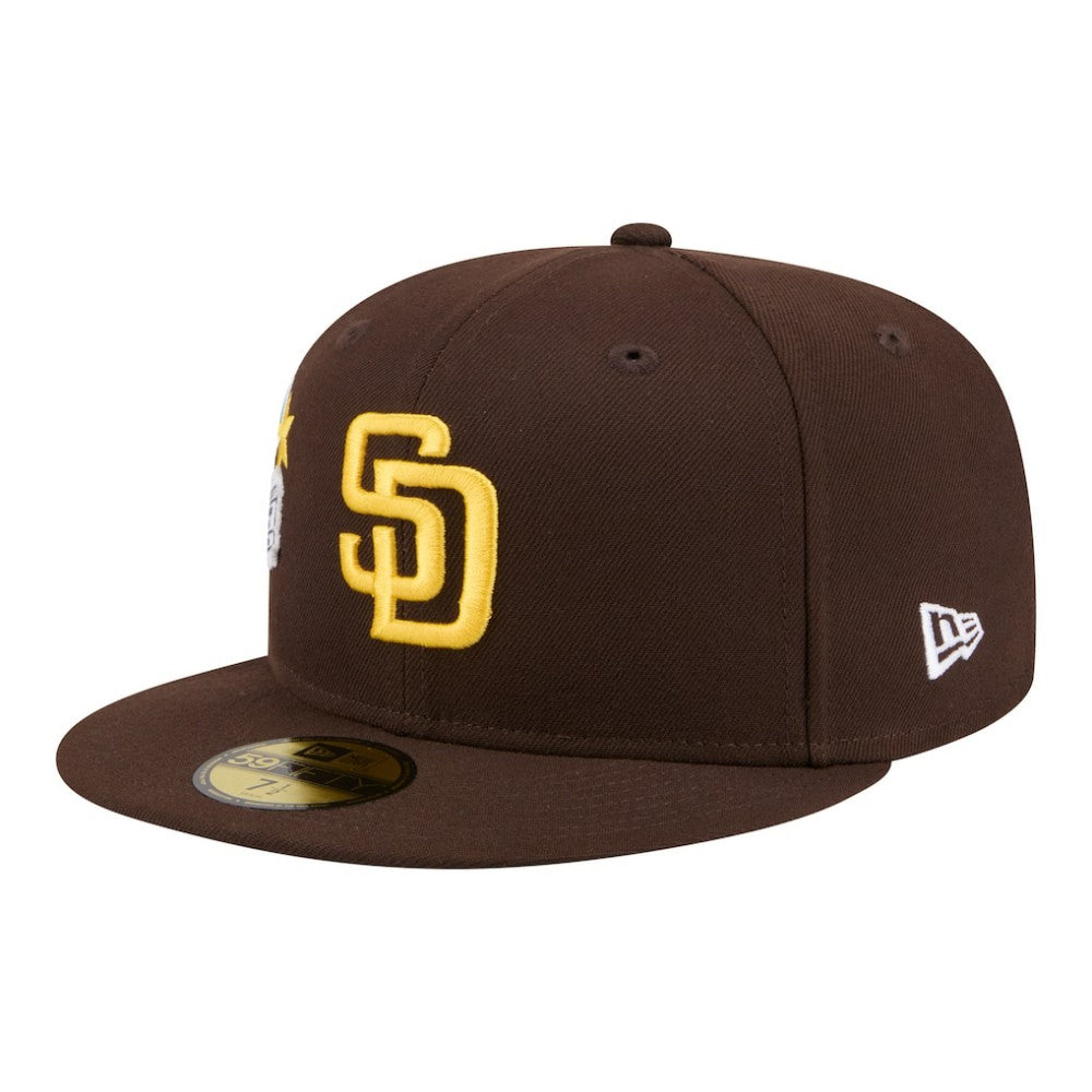 San Diego Padres City Patch 59FIFTY Fitted Hat - Brown | New Era