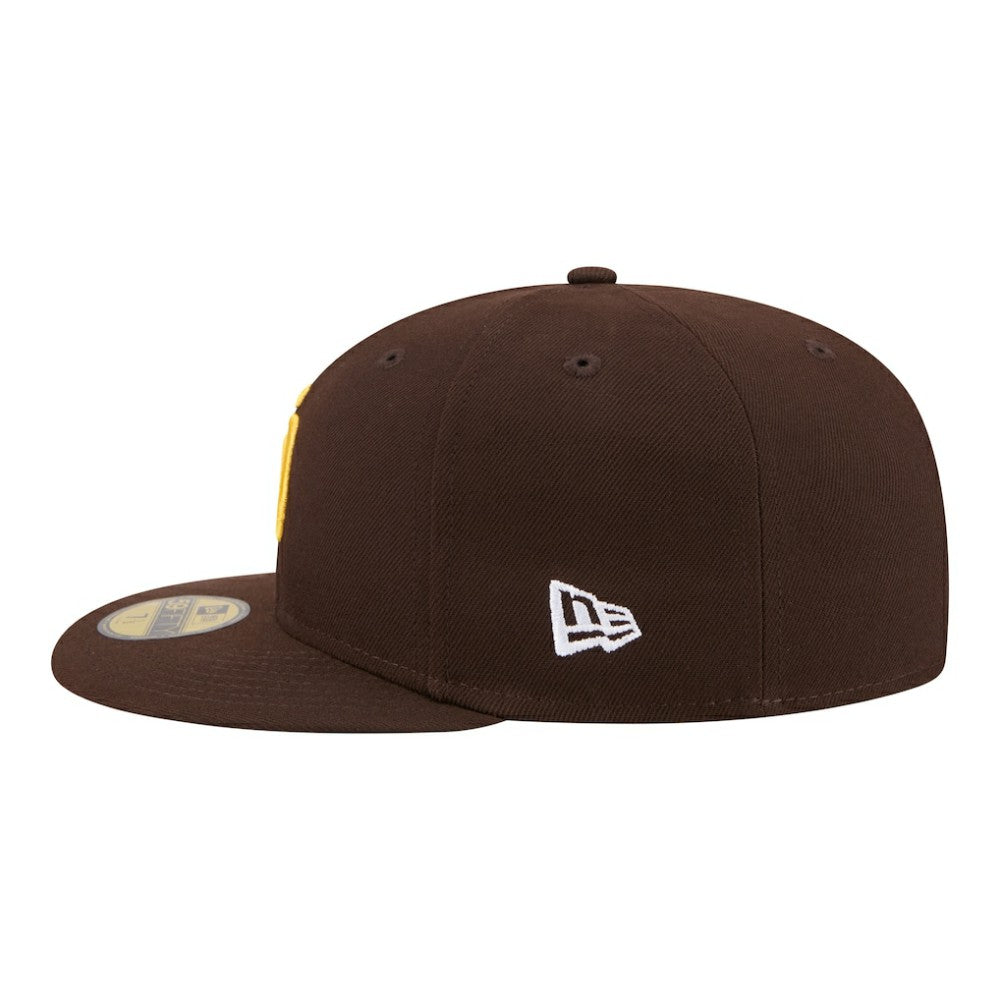 San Diego Padres City Patch 59FIFTY Fitted Hat - Brown | New Era