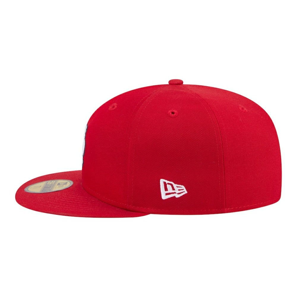 St. Louis Cardinals City Patch 59FIFTY Fitted Hat - Red | New Era