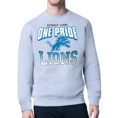 Detroit Lions Starter Comic Style Sweatshirt - Gray outlet