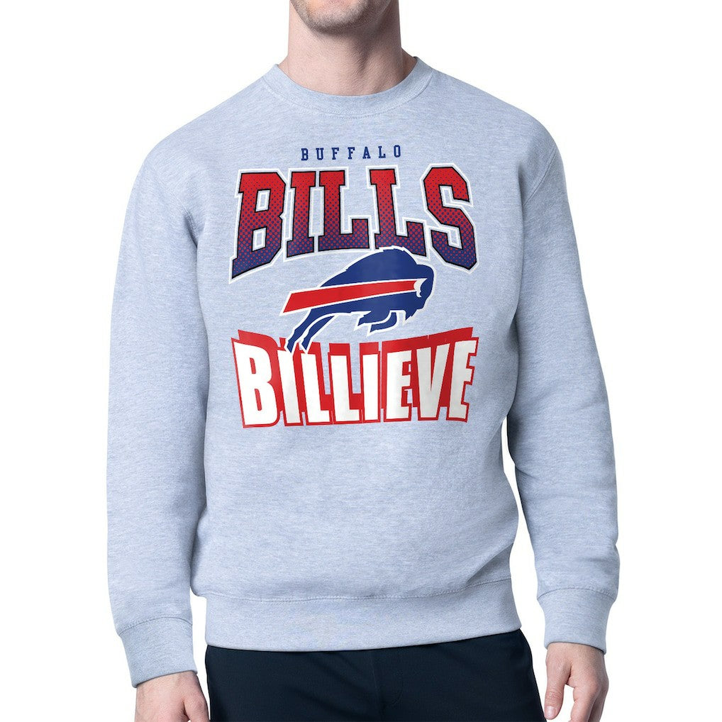 Buffalo Bills Starter Comic Style Sweatshirt - Gray online