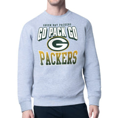 Green Bay Packers Starter Comic Style Sweatshirt - Gray cheap