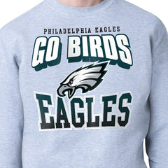 Philadelphia Eagles Starter Comic Style Sweatshirt - Gray sale