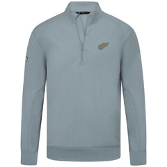 Detroit Red Wings Levelwear Copper Upright Quarter-Zip Pullover Gray