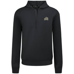 Colorado Avalanche Levelwear Technic Quarter-Zip Pullover Hoodie Black