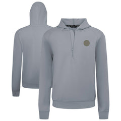 Boston Bruins Levelwear Technic Quarter-Zip Pullover Hoodie Gray