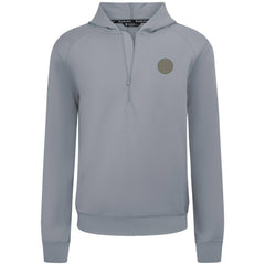 Boston Bruins Levelwear Technic Quarter-Zip Pullover Hoodie Gray