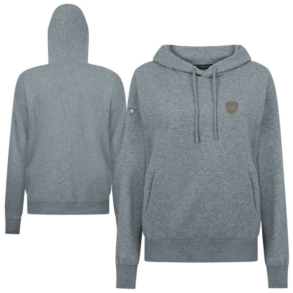 Florida Panthers Levelwear Women's Adorn Copper Hoodie Gray