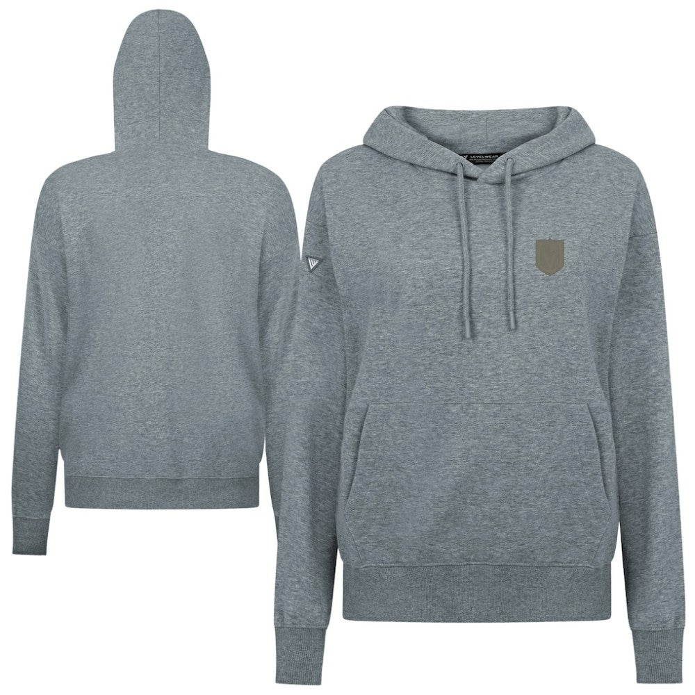 Vegas Golden Knights Levelwear Women's Adorn Copper Hoodie Gray